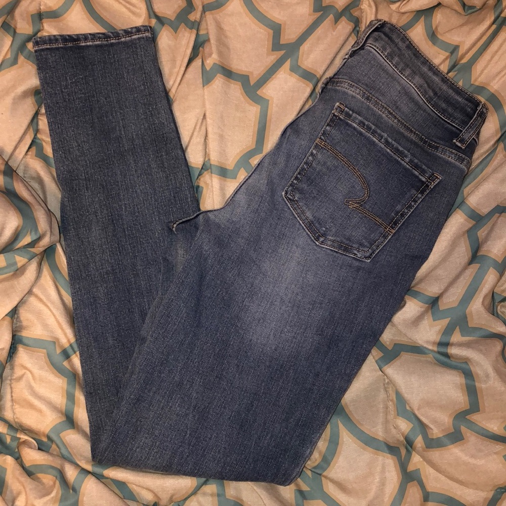 Time & Tru High Rise Skinny Jeans